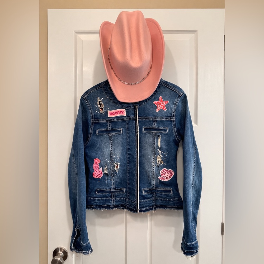 Cowgirl Western Barbie Y2K Denim Jacket